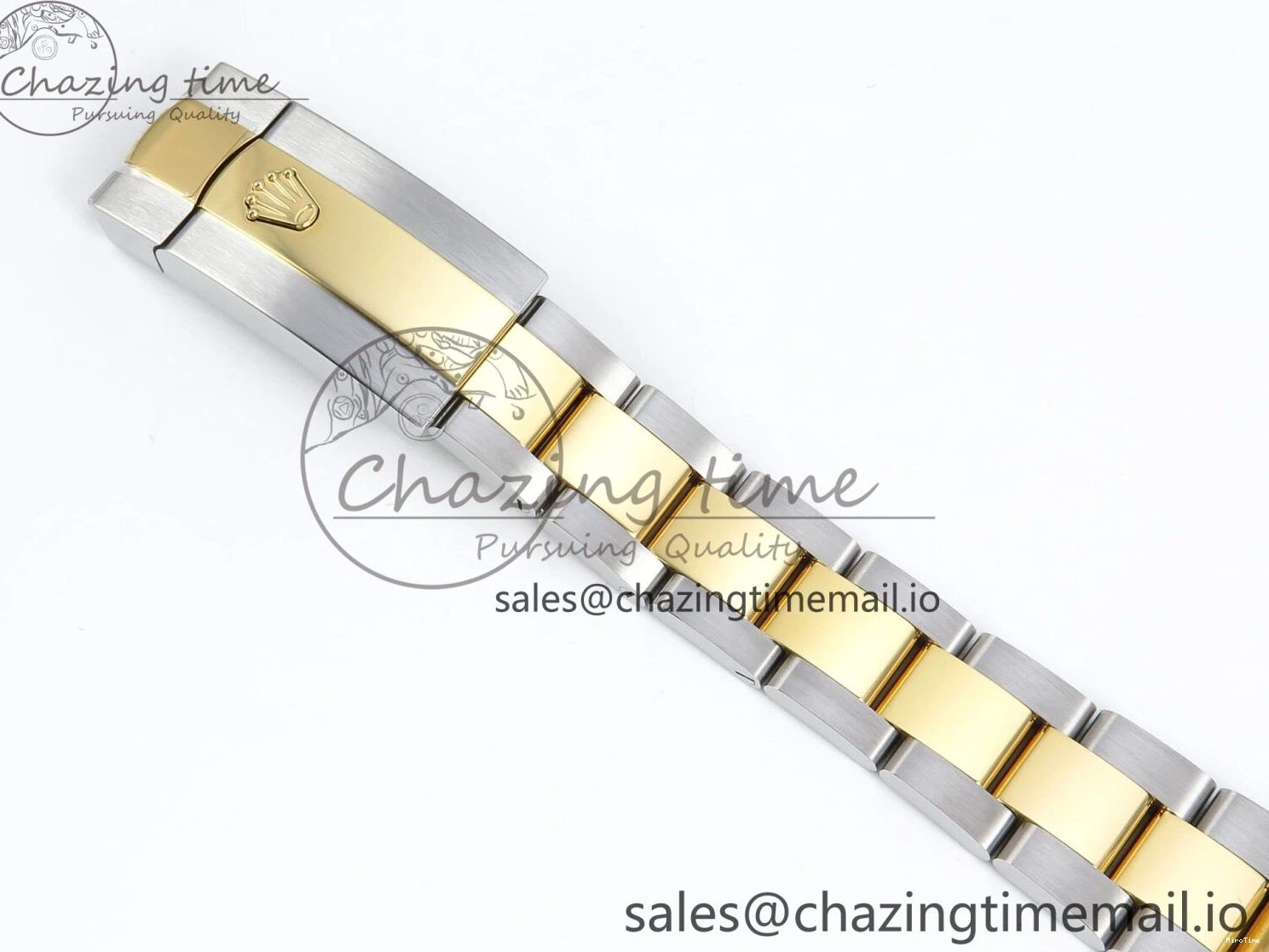 MiroTime 0317 DateJust 31 278383RBR ARF 1:1 Best Edition 904L Steel White Roman Dial Diamonds Bezel on SS YG Oyster Bracelet ETA Cozy 400